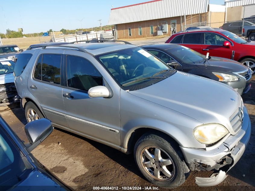 2003 Mercedes-Benz Ml 350 VIN: 4JGAB57E23A405512 Lot: 40684312