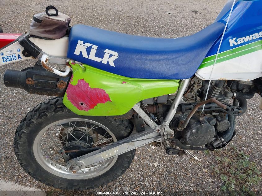 1990 Kawasaki Kl250 VIN: JKAKLMD16LA027013 Lot: 40684355