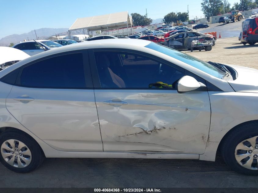 2017 Hyundai Accent Se VIN: KMHCT4AE9HU205516 Lot: 40684368