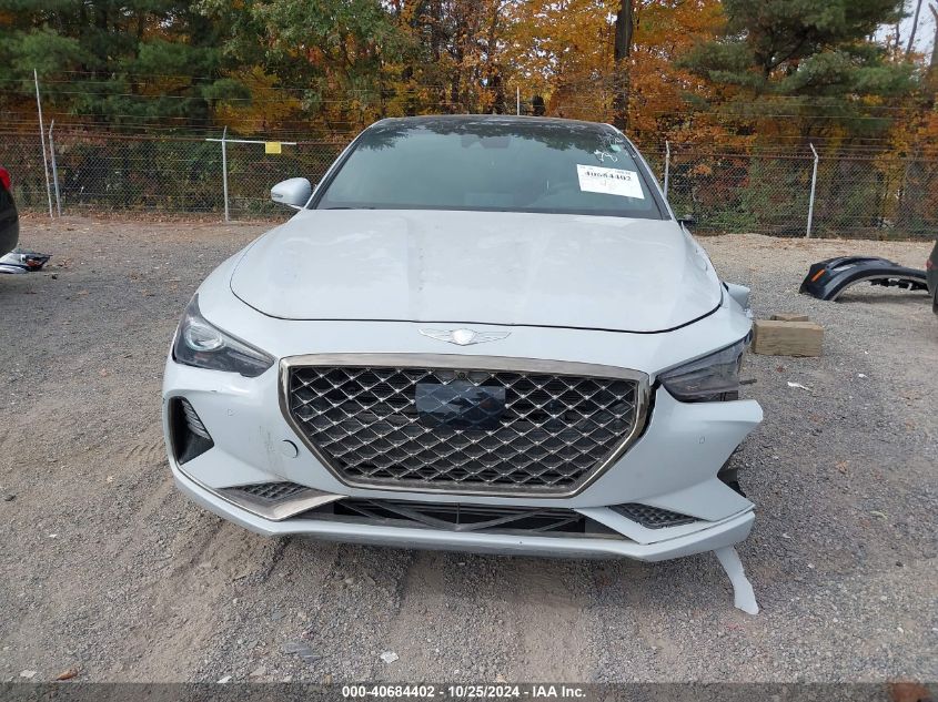 2019 Genesis G70 2.0T Advanced VIN: KMTG44LA9KU037818 Lot: 40684402