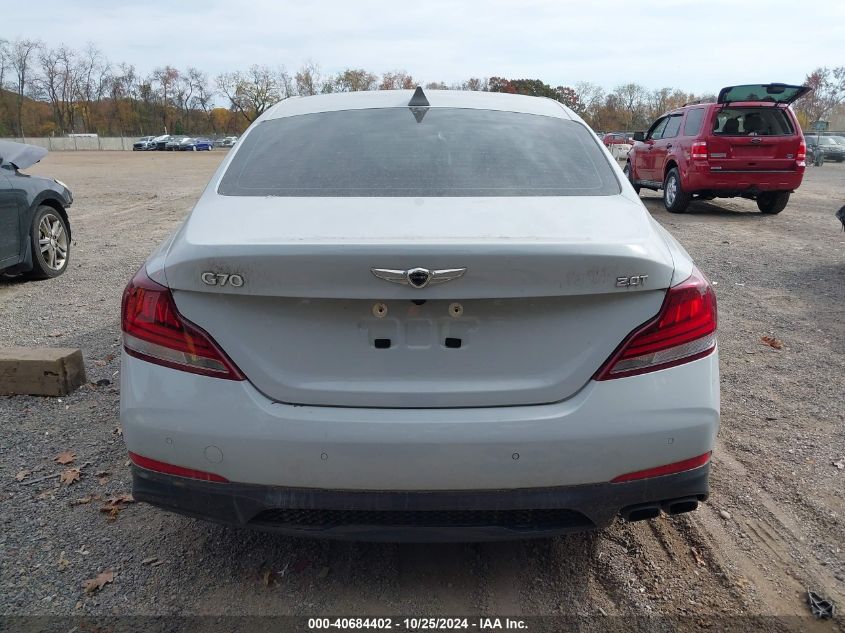 2019 GENESIS G70 VIN: KMTG44LA9KU037818