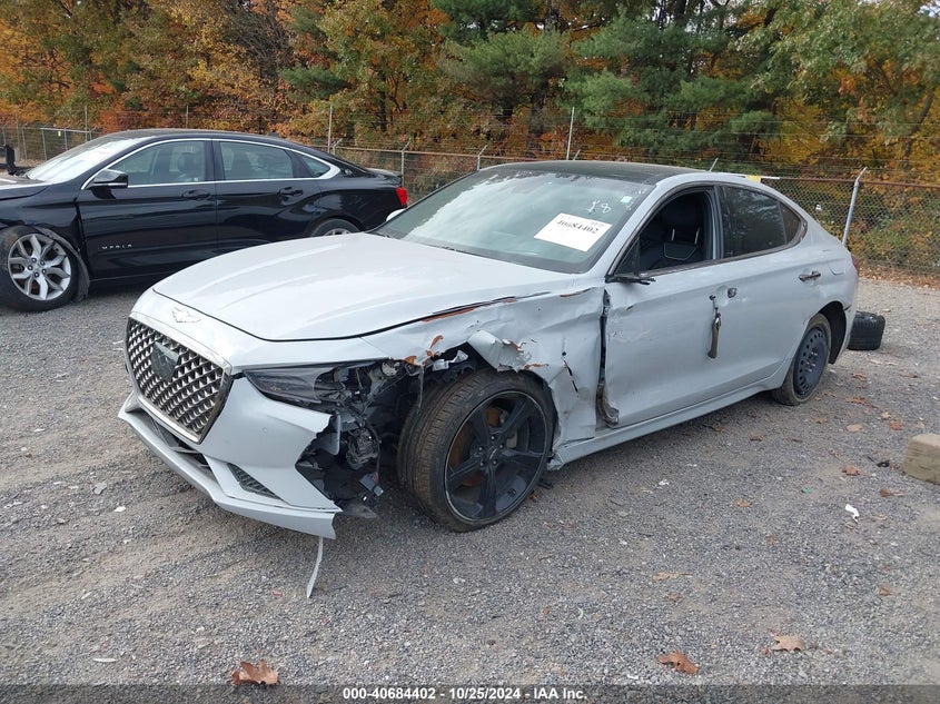 2019 GENESIS G70 VIN: KMTG44LA9KU037818