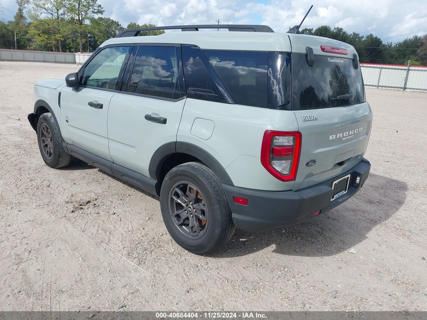 Vin: 3fmcr9b6xmra84872, lot: 41173701, ford bronco sport big bend 20213