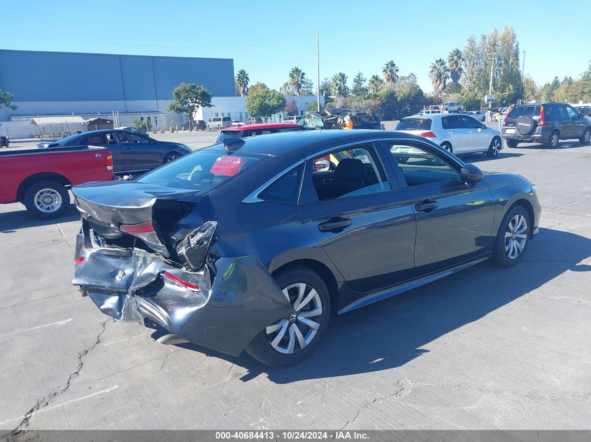 VIN 2HGFE2F22SH520829 2025 HONDA CIVIC LX