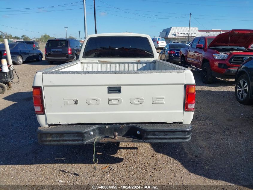 1992 Dodge Dakota VIN: 1B7FL26X1NS681539 Lot: 40684455