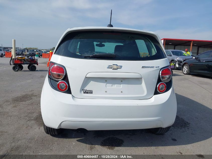 2016 Chevrolet Sonic Ls Auto VIN: 1G1JA6SH1G4173075 Lot: 40684457