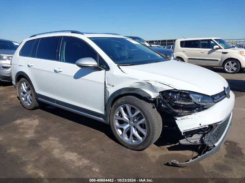 2018 Volkswagen Golf Alltrack Tsi S/Tsi Se/Tsi Sel VIN: 3VWH17AU8JM760134 Lot: 40684462