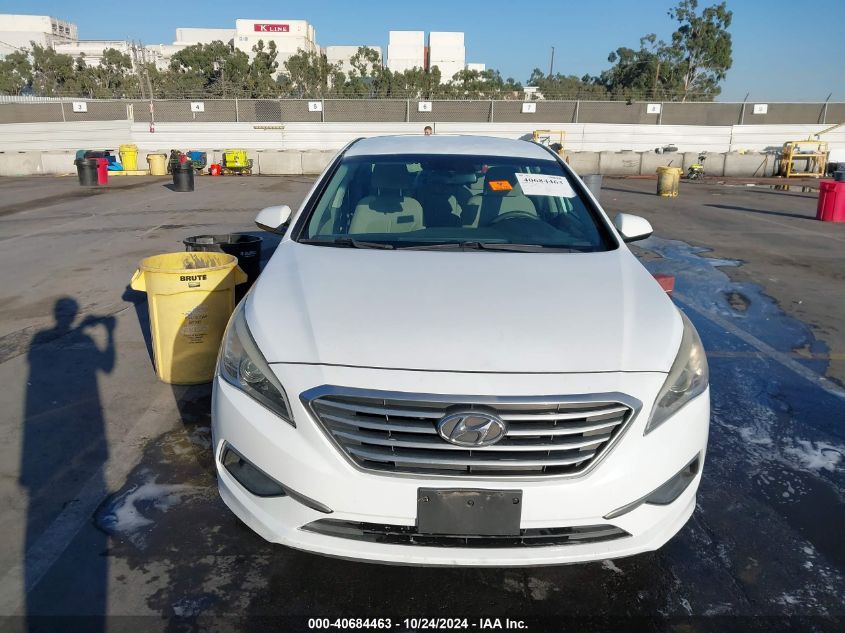 2016 Hyundai Sonata Se VIN: 5NPE24AF6GH268462 Lot: 40684463