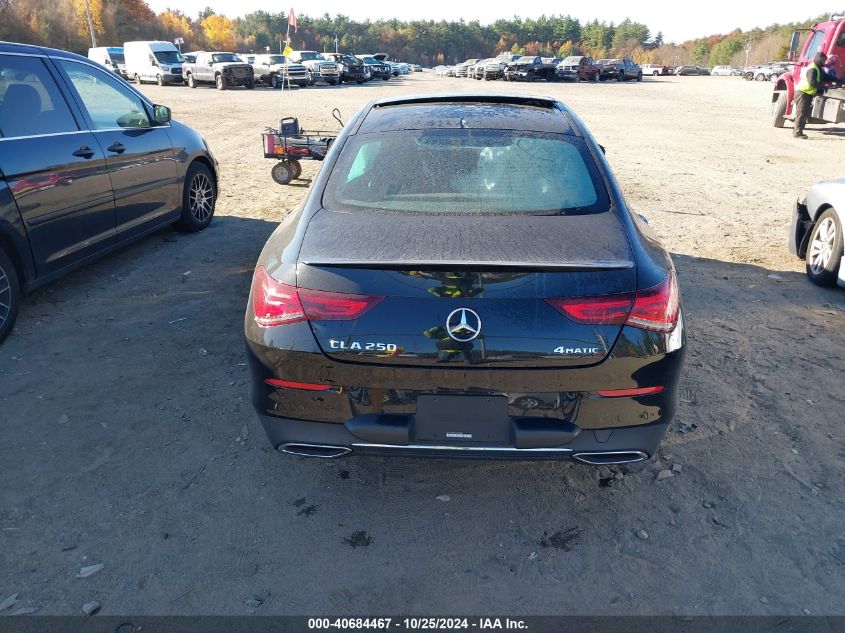 2020 Mercedes-Benz Cla 250 4Matic VIN: W1K5J4HB3LN135454 Lot: 40684467