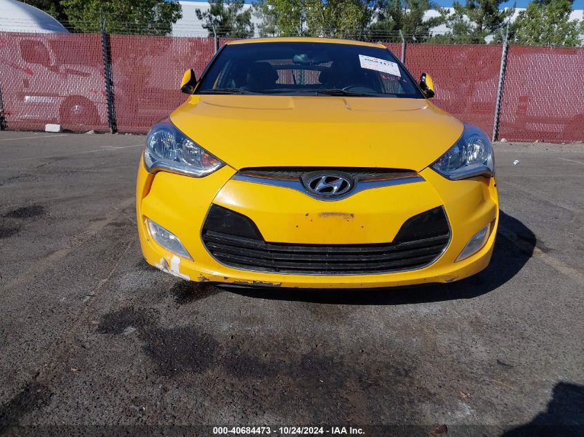 2016 Hyundai Veloster VIN: KMHTC6ADXGU248327 Lot: 40684473