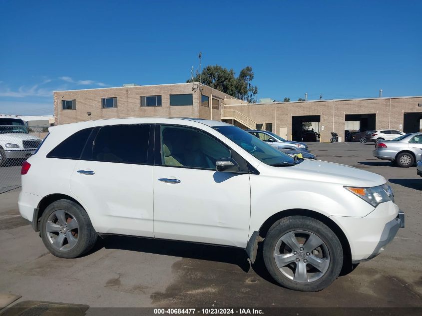 2008 Acura Mdx Sport Package VIN: 2HNYD28808H531231 Lot: 40684477