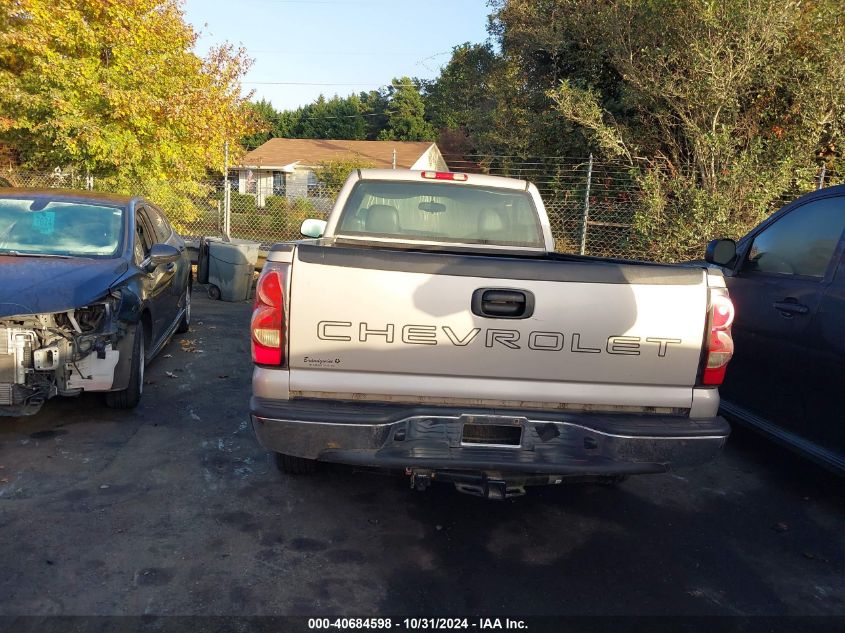 2005 Chevrolet Silverado 1500 Work Truck VIN: 1GCEC14X55Z271715 Lot: 40684598