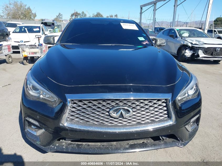 2021 Infiniti Q50 Luxe VIN: JN1EV7BPXMM703598 Lot: 40684606