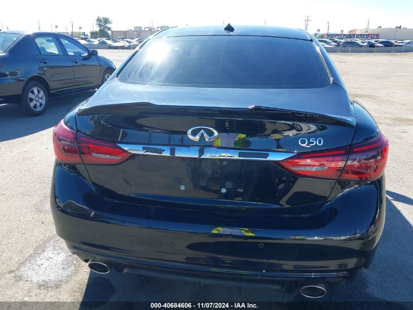 2021 Infiniti Q50 Luxe VIN: JN1EV7BPXMM703598 Lot: 40684606