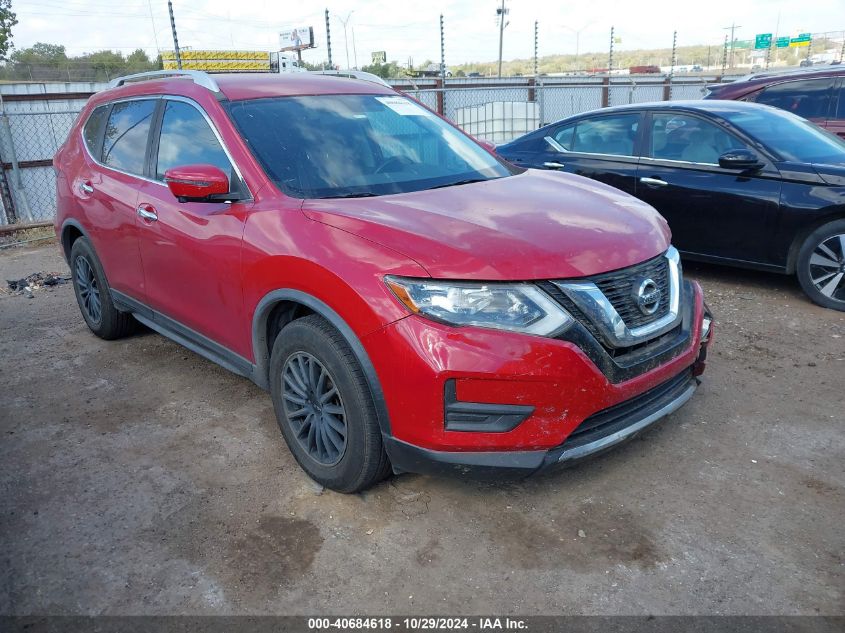 2017 Nissan Rogue Sv VIN: JN8AT2MT9HW391917 Lot: 40684618