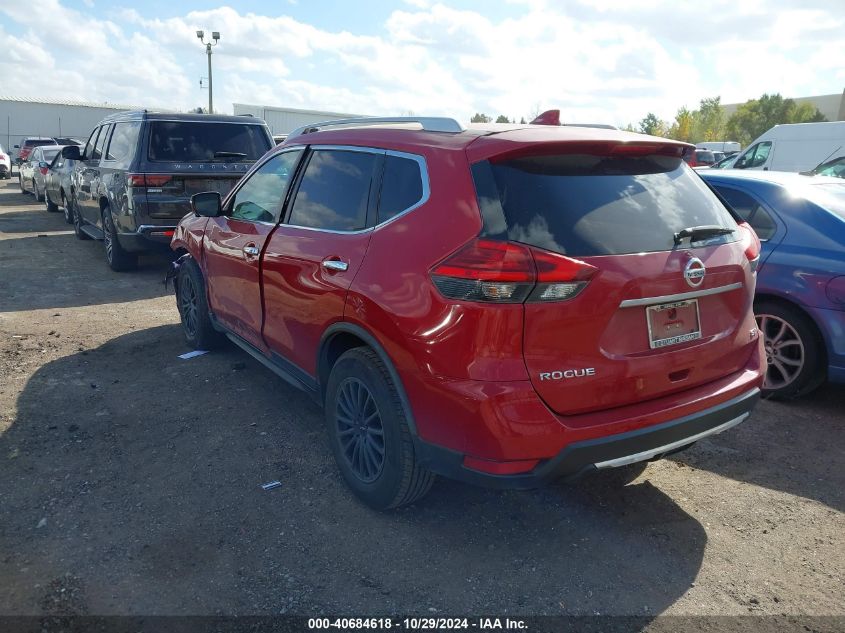 2017 Nissan Rogue Sv VIN: JN8AT2MT9HW391917 Lot: 40684618