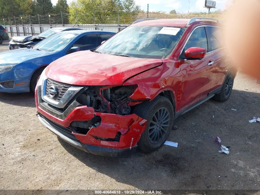 2017 Nissan Rogue Sv VIN: JN8AT2MT9HW391917 Lot: 40684618