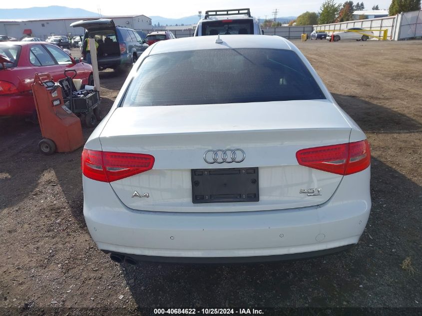 2013 AUDI A4 2.0T PREMIUM - WAUFFAFL7DN023734