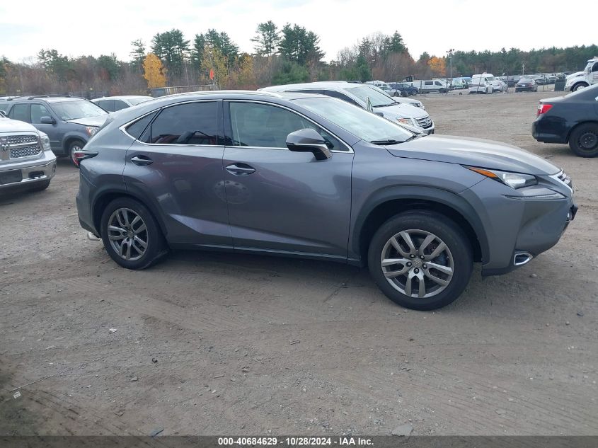 2015 Lexus Nx 200T VIN: JTJBARBZ1F2039132 Lot: 40684629