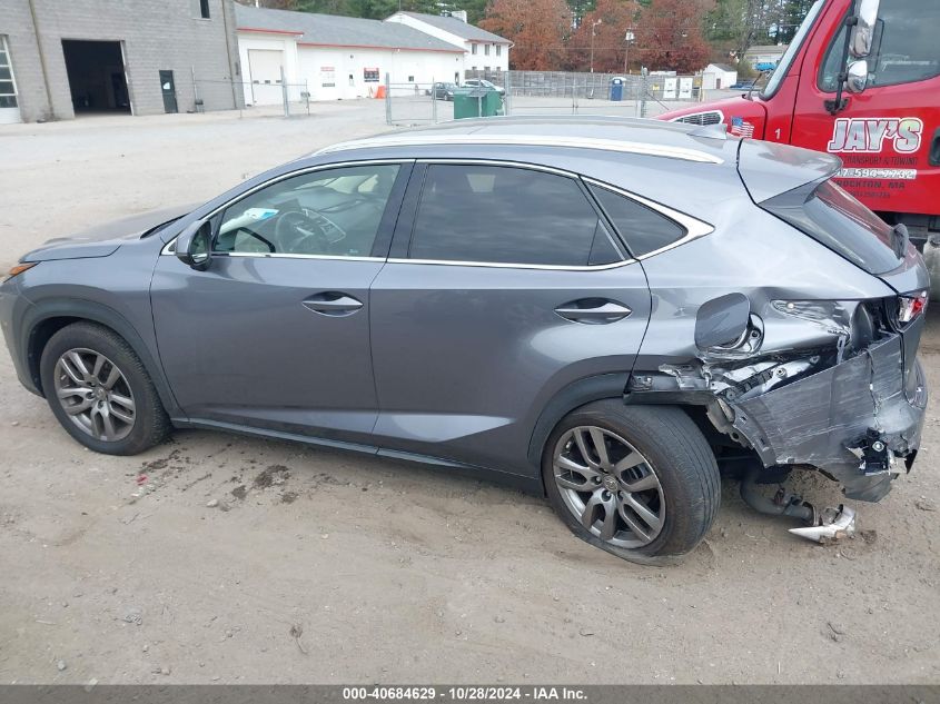 2015 Lexus Nx 200T VIN: JTJBARBZ1F2039132 Lot: 40684629