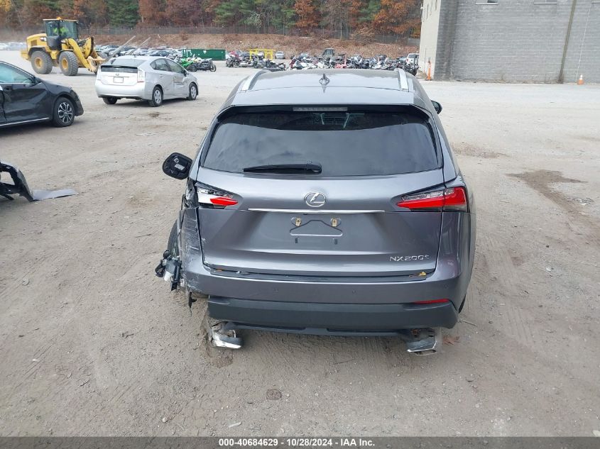 2015 Lexus Nx 200T VIN: JTJBARBZ1F2039132 Lot: 40684629