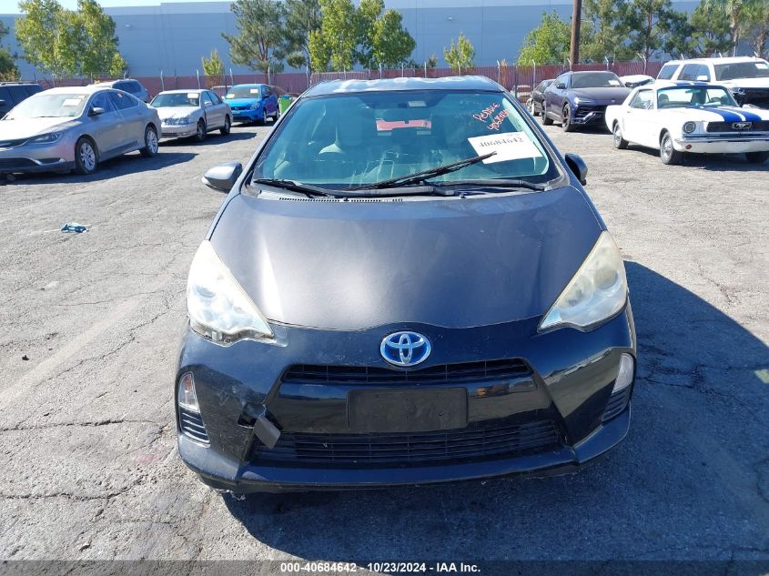 2014 Toyota Prius C One VIN: JTDKDTB34E1066557 Lot: 40684642