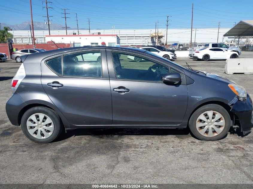 2014 Toyota Prius C One VIN: JTDKDTB34E1066557 Lot: 40684642