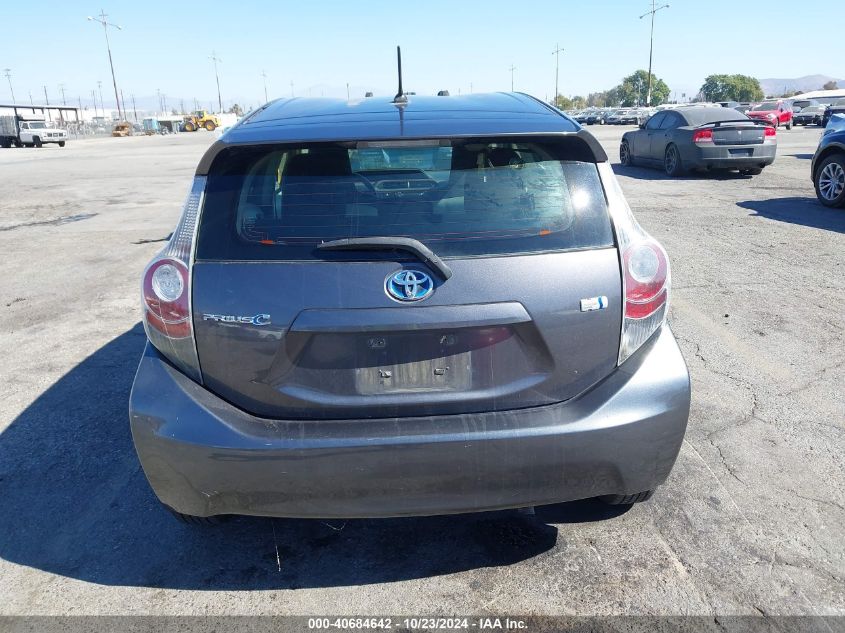 2014 Toyota Prius C One VIN: JTDKDTB34E1066557 Lot: 40684642