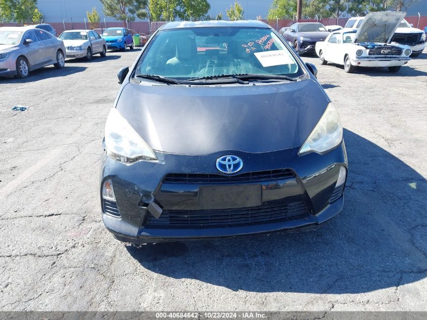 2014 Toyota Prius C One VIN: JTDKDTB34E1066557 Lot: 40684642