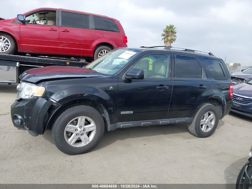 2008 Ford Escape Hybrid VIN: 1FMCU59H88KB15805 Lot: 40684659