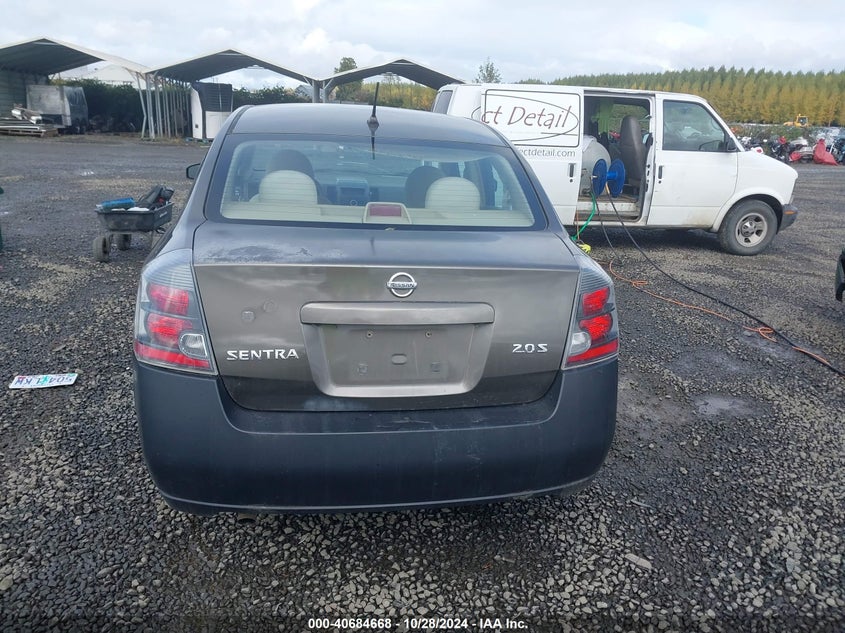 2007 NISSAN SENTRA VIN: 3N1AB61E57L688802