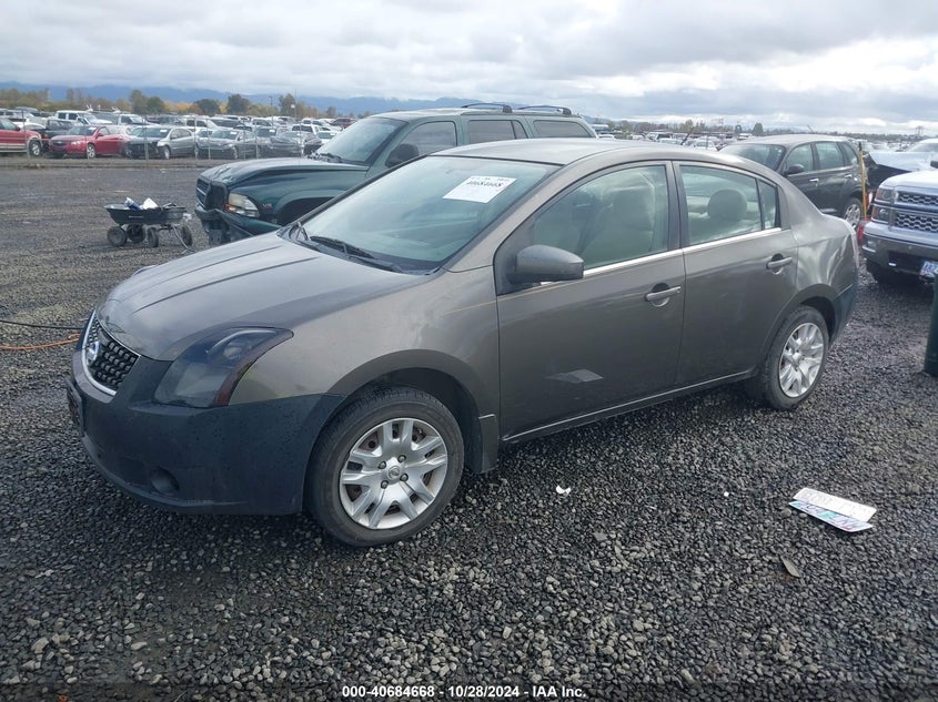 2007 NISSAN SENTRA VIN: 3N1AB61E57L688802