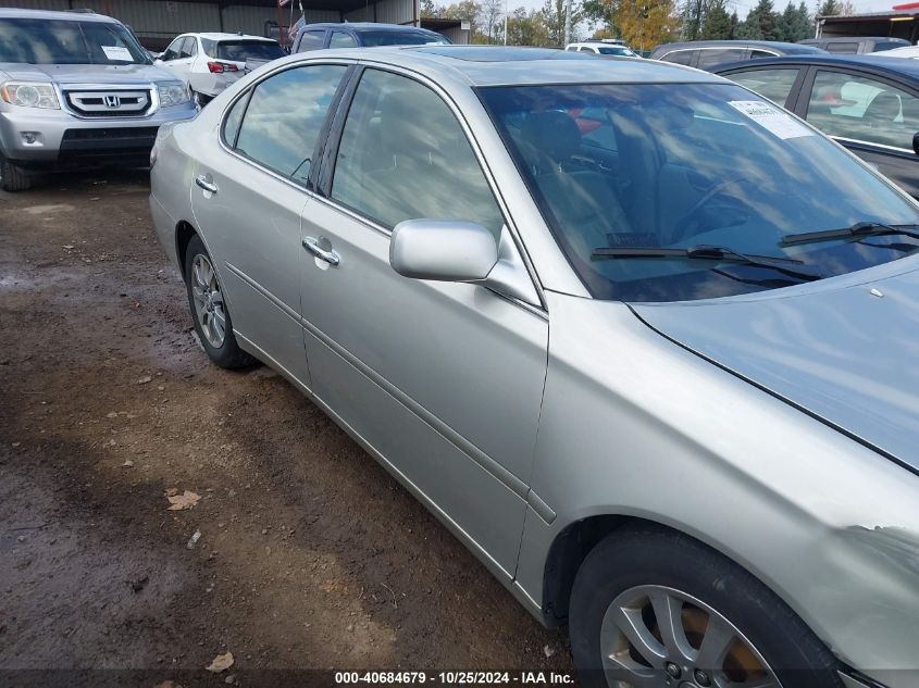 2004 Lexus Es 330 VIN: JTHBA30G445020392 Lot: 40684679