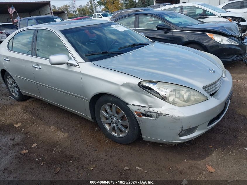 2004 Lexus Es 330 VIN: JTHBA30G445020392 Lot: 40684679