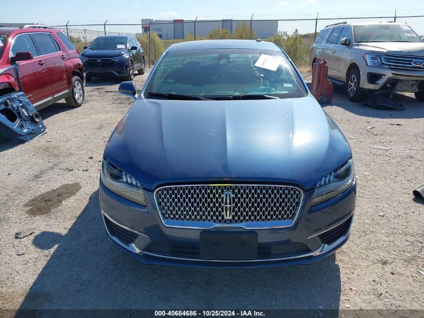 2019 Lincoln Mkz Reserve I VIN: 3LN6L5C96KR602571 Lot: 40684686