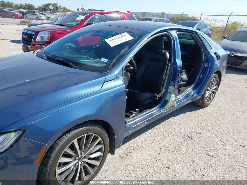 2019 Lincoln Mkz Reserve I VIN: 3LN6L5C96KR602571 Lot: 40684686