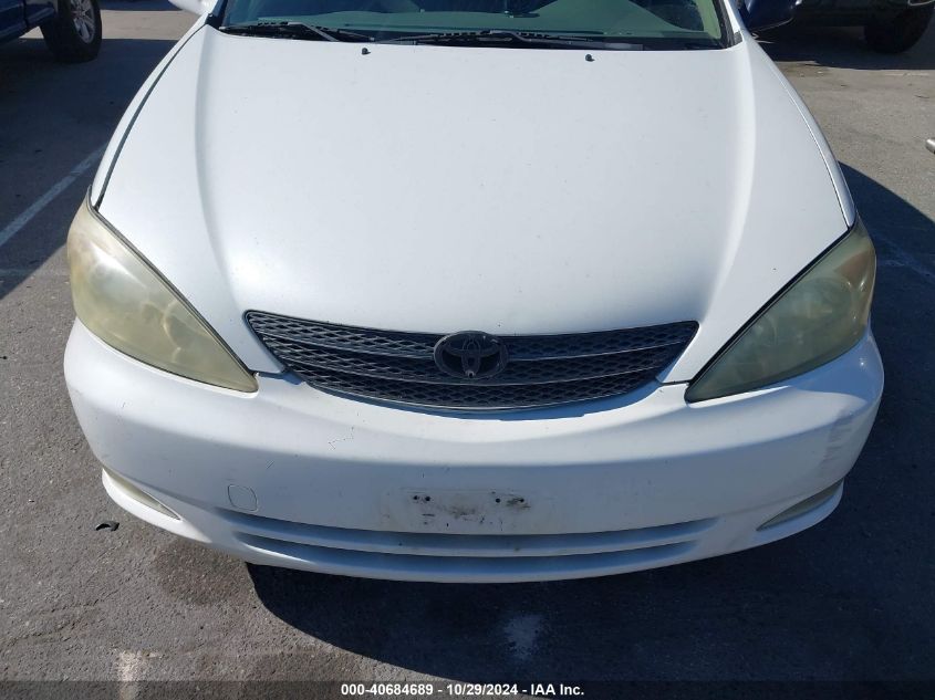 2003 Toyota Camry Le V6 VIN: 4T1BF32K23U036689 Lot: 40684689