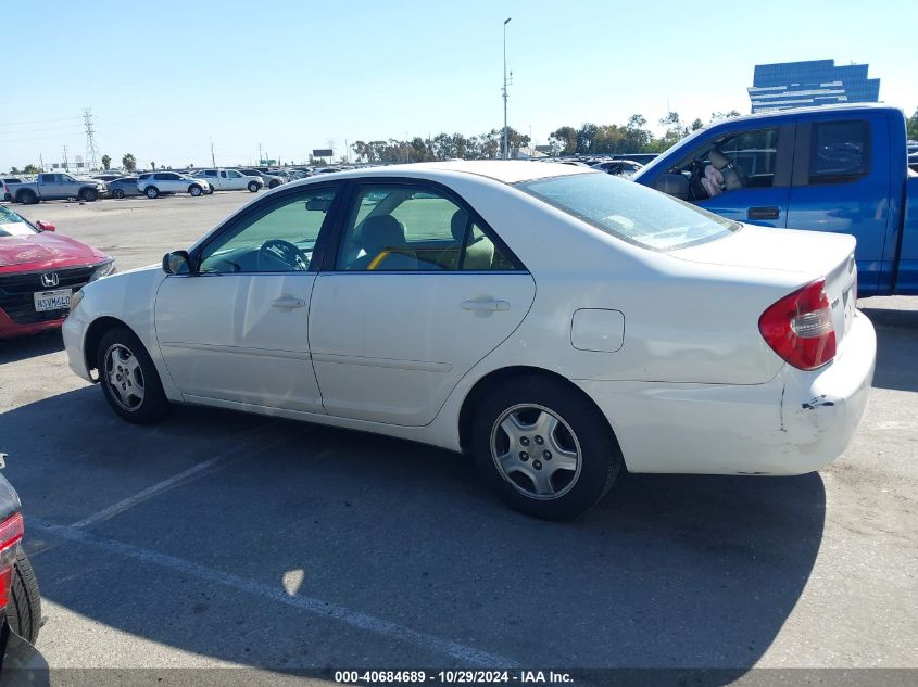 2003 Toyota Camry Le V6 VIN: 4T1BF32K23U036689 Lot: 40684689