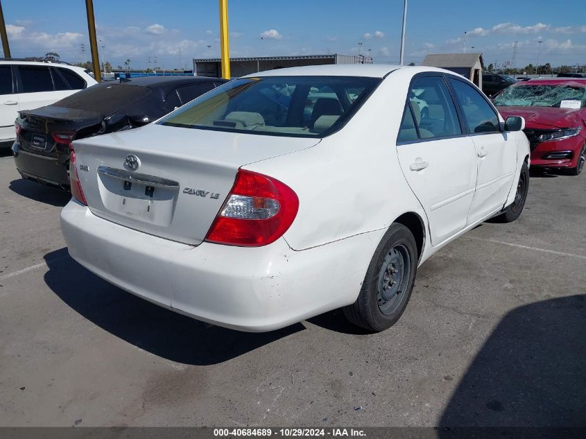 2003 Toyota Camry Le V6 VIN: 4T1BF32K23U036689 Lot: 40684689