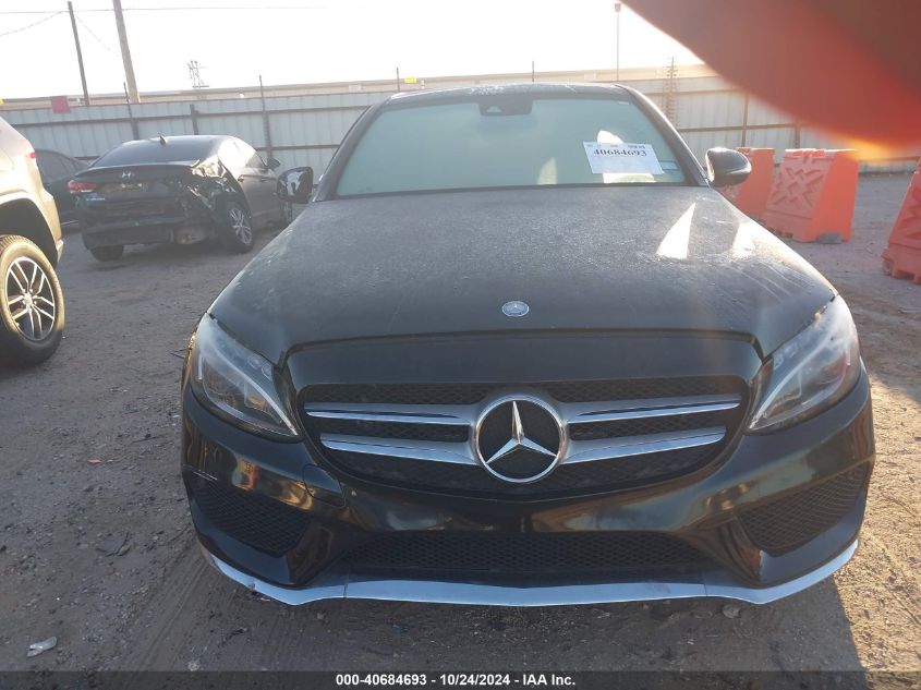 2017 Mercedes-Benz C 300 VIN: WDDWF4JB2HR242169 Lot: 40684693