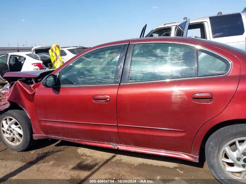 2003 Pontiac Grand Am Se1 VIN: 1G2NF52FX3C277121 Lot: 40684704