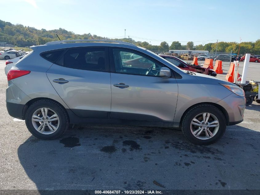 2013 Hyundai Tucson Gls VIN: KM8JUCAC8DU603873 Lot: 40684707