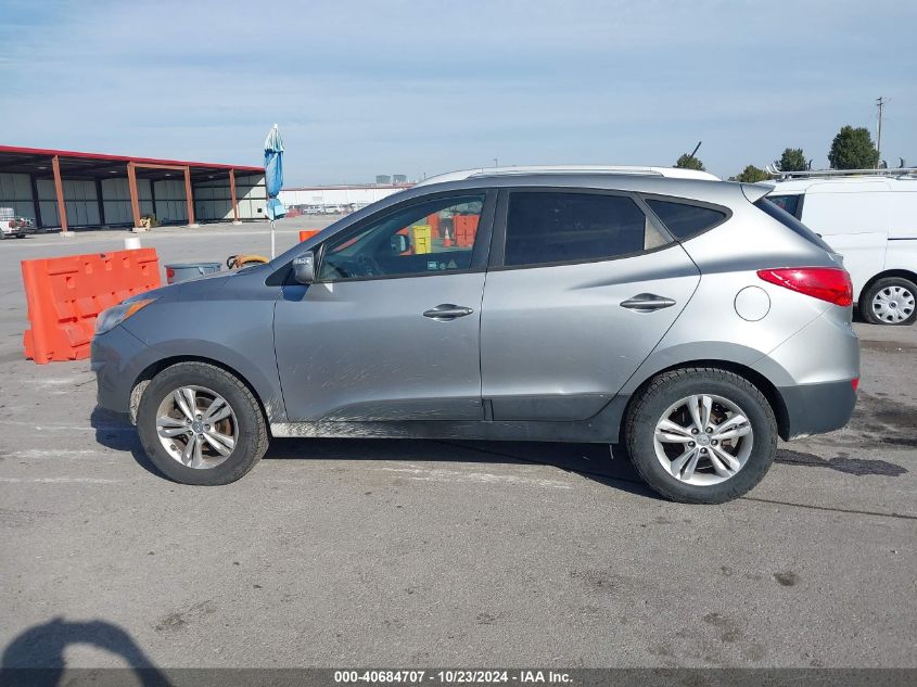 2013 Hyundai Tucson Gls VIN: KM8JUCAC8DU603873 Lot: 40684707