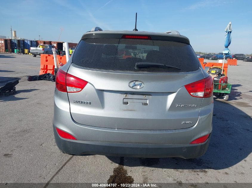 2013 Hyundai Tucson Gls VIN: KM8JUCAC8DU603873 Lot: 40684707