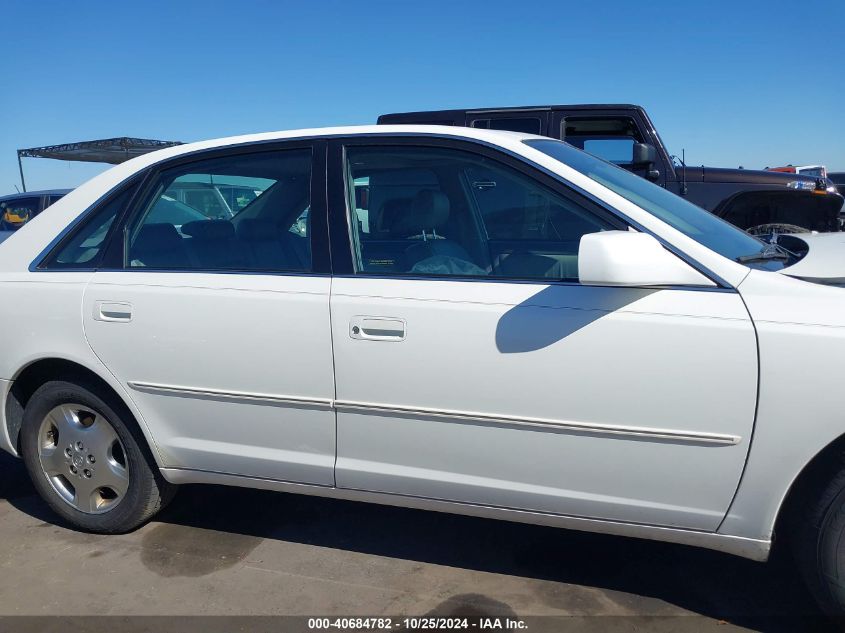 2003 Toyota Avalon Xls VIN: 4T1BF28B63U337290 Lot: 40684782