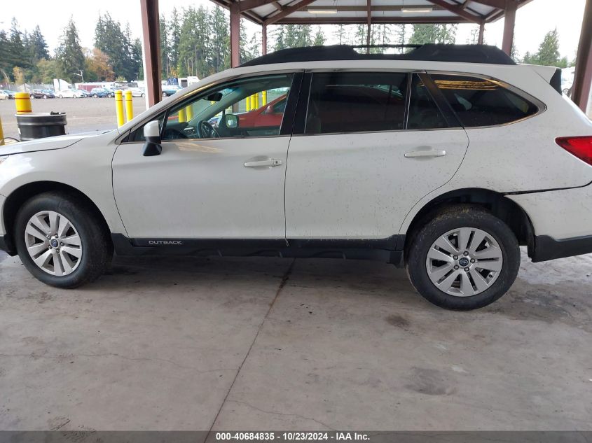 2017 Subaru Outback 2.5I Premium VIN: 4S4BSACC3H3226201 Lot: 40684835