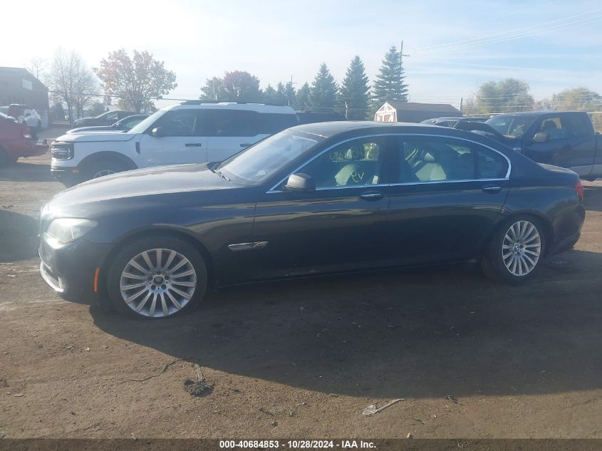 2012 BMW 750 Lxi VIN: WBAKC8C51CC437897 Lot: 40684853