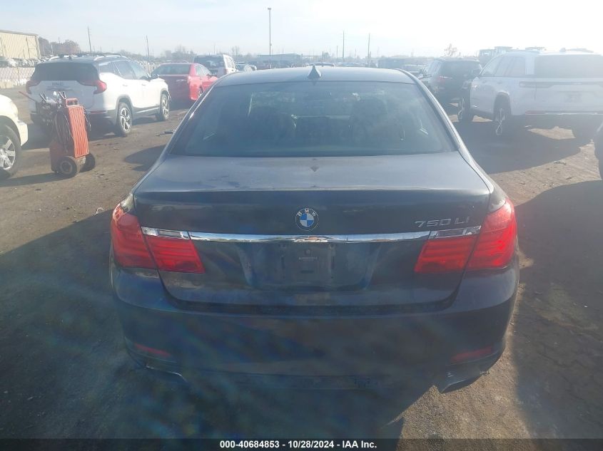 2012 BMW 750 Lxi VIN: WBAKC8C51CC437897 Lot: 40684853