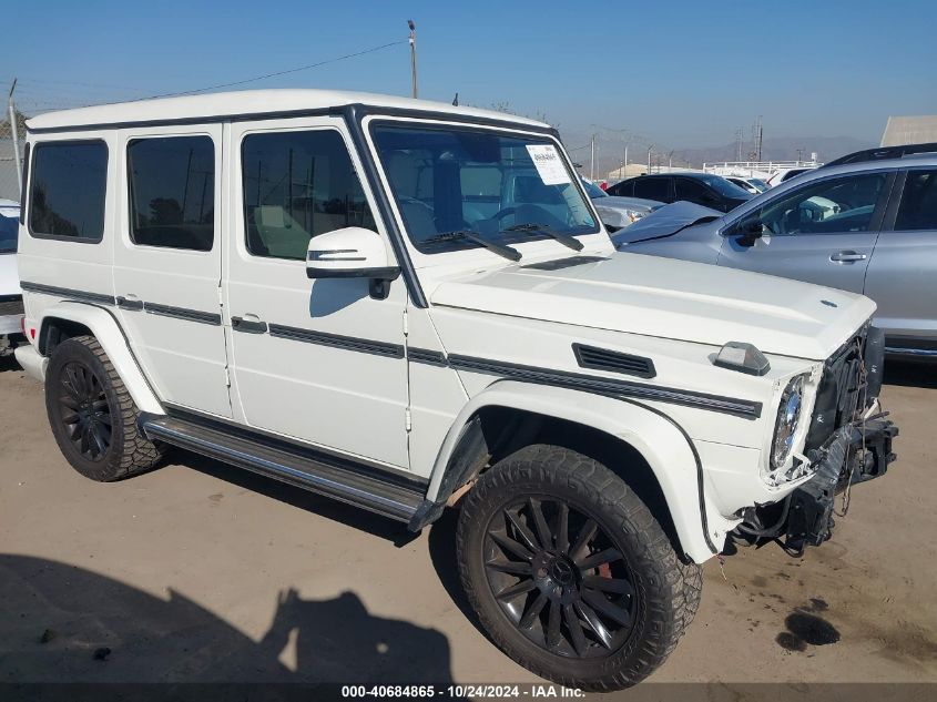 2013 Mercedes-Benz G 550 4Matic VIN: WDCYC3HF5DX202599 Lot: 40684865