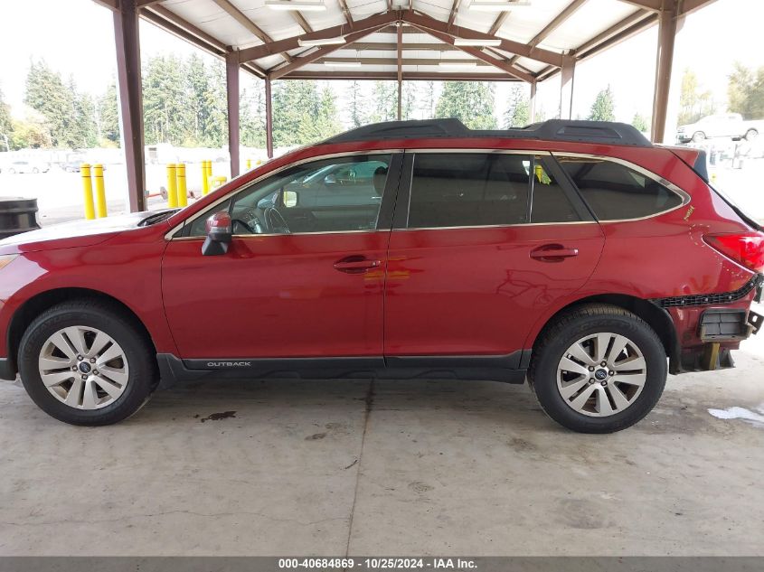 2016 Subaru Outback 2.5I Premium VIN: 4S4BSAHC4G3247453 Lot: 40684869